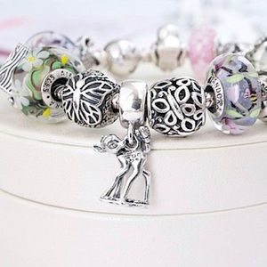 Pandora Disney Retired Bambi Dangle Charm 🦋